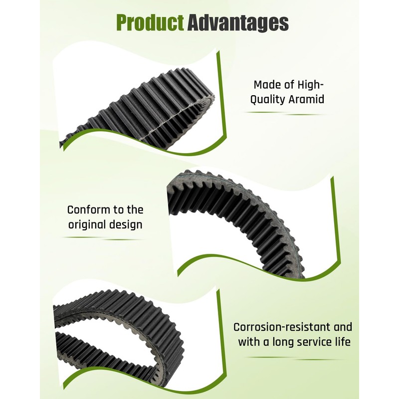 JUWEVAZU 0JWA-055000-10000 CVT Drive Belt Fit for Cfmoto Zforce 1000