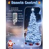 25FT 500 LED Christmas Cluster Lights, Firecracker String Lights with