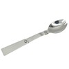 Maydahui Spoon and Fork Foldable Stainless Steel SUS 18/8（304）Salad Spork