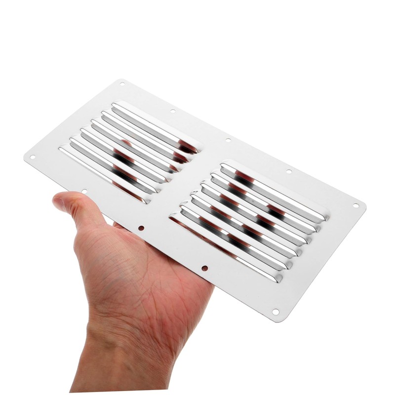 BESPORTBLE Sturdy Stainless Steel Louver Vent Grill Vent Cover for