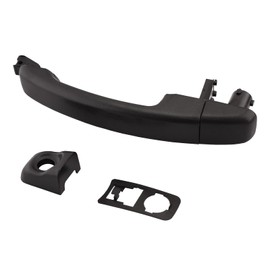ERMWALR Front Right & Rear Left Sliding Outer Door Handle and Holder Replacement for 2010-2016 Renault Master MK3 Opel Vauxhall Movano Mk2 Nissan NV400 806068194R 806065415R 8200766683 (FR)
