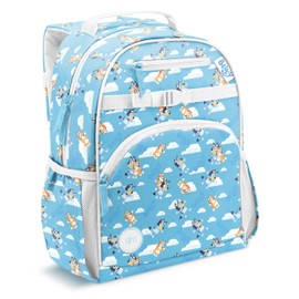 Simple Modern Medium Bluey Toddler Backpack for School Girls and Boys | Kindergarten Elementary Kids Backpack | Fletcher Collection | Kids - 15" tall | Bluey Sky