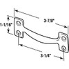 Prime-Line F 2876 4 In. Satin Nickel Sash Lift Stamped
