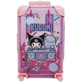 Sanrio Characters Stand-equipped Mini Carry Case 3, Kuromi SR-0107KR