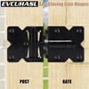 Self Closing Gate Hinges Heavy Duty for Vinyl/Wooden Fence Gates,