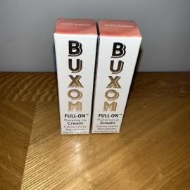 Buxom Lot Of  Two New Buxom Full On  Plumping Lip Cream  .07  White Russian