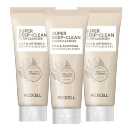 formulaLycocell (Total of 3 discount events) Lycocell Trouble Soothing + Hypoallergenic Cleansing Foam 220ml/ Centella asiatica, Artemisia, Houttuynia cordata, Mild Alkaline/Pore Care / (할인행사 총3개)리코셀 트러블 진정+저자극 클렌징폼 220ml/병풀 약쑥 어성초/약알칼리성/모공케어