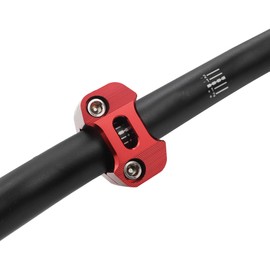Motorcycle CNC Handlebar Riser 22mm 28mm Bar Mount Clamps For EXC KLX KXF YZF CRF XR SX SXF YZ Motorbike Motocross Dirt Pit Bike 7/8" 22mm to 22mm 7/8" 1 1/8" 28mm Scooter (Red)