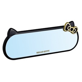 セイワ(SEIWA) 車内用品 ルームミラー ハローキティ B&G KT501 シルバー鏡 260mm