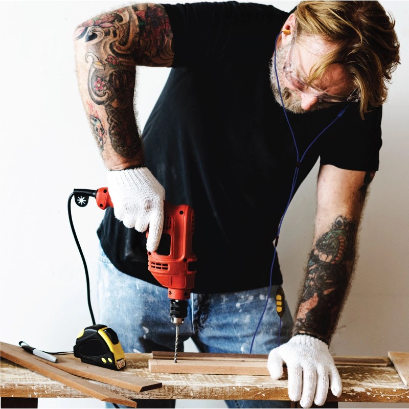 Plugfones FreeReign Bluetooth Ear plug Ear buds Work Headphones Industrial