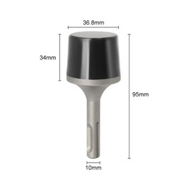 CLKE SDS-plus rubber mallet, driven rubber mallet, rubber tool hammer, ideal for radiators, carpentry, pipes, tiles
