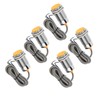 5Pcs Metal Inductive Switch Proximity Limit Sensor NPN 3‑Wire Normally