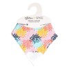 Glitter and Spice Organic Chew Bib, Chrysanthemums
