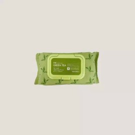 Ellumom [엘루맘] 더 촉촉 그린티 노 워시 클렌징 티슈 100매 3개 Elumom Green Tea No Wash Cleansing Wipes 100 Sheets 3 Packs