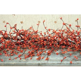 CWI Gifts Pumpkin Pip Berry Garland, 4-Feet