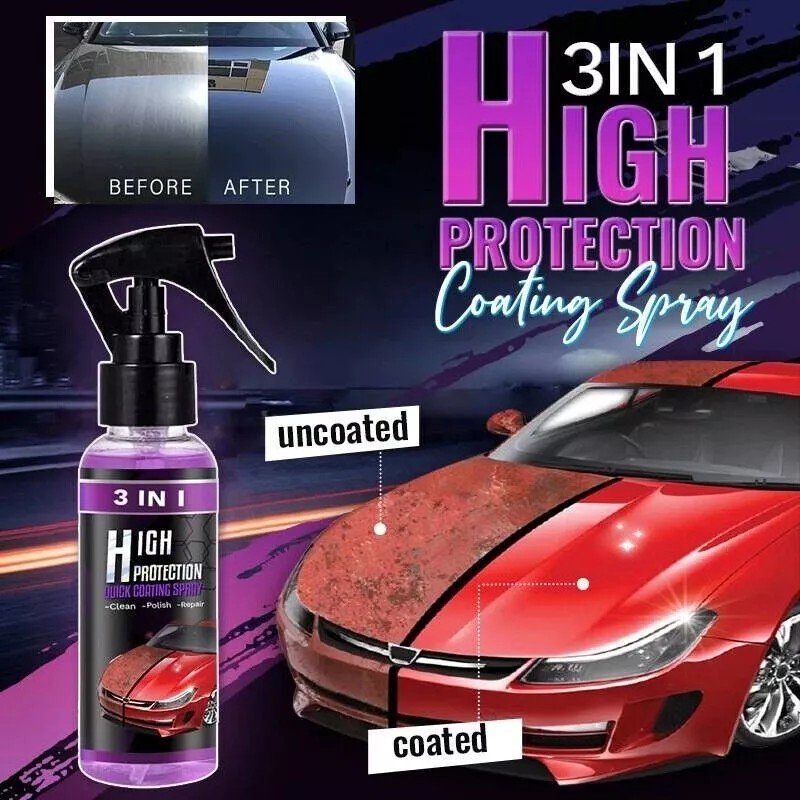 Unbranded 100ML 3 in 1 High Protection Quick Car Coat