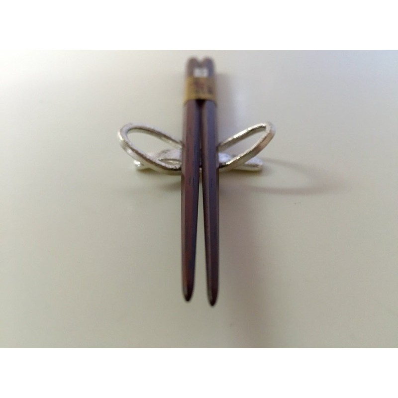 【大黒屋・江戸木箸】七角削り箸　（21.5cm)