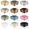 ElekTek 108mm Diameter Ceiling Rose with Cord Grip Metallic Finishes