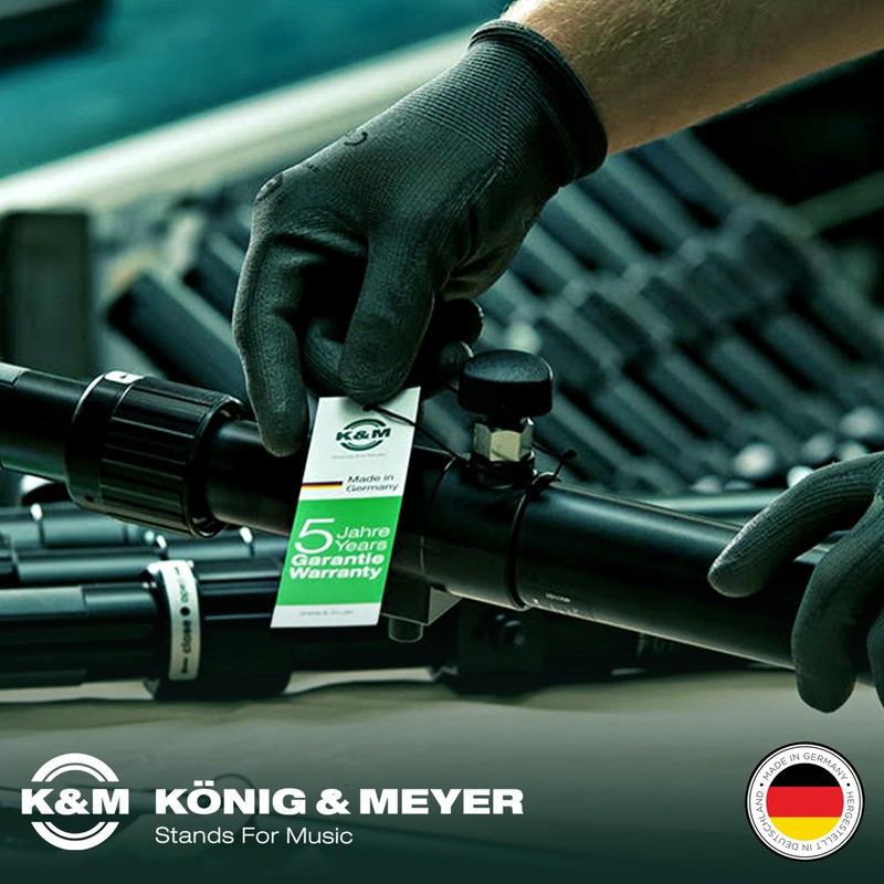 K&M Konig & Meyer Smartphone Holder | Black Phone Holder