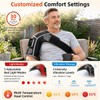 Cordless Red Light Therapy Shoulder Wrap with Vibration Massage, 90
