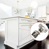 Dazone 20 PCS Cabinet Hinges 1/2" Overlay Soft Close Face