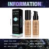 2-in-1 Foundation and Concealer Long Wear Natural Matte Finish Lightweight