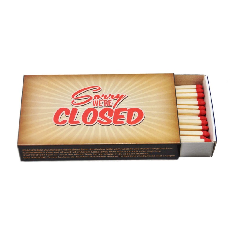 jameitop® Matchboxes, 4 x packs of 45, 11 cm, with
