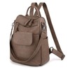 UTO Women's Elegant Backpack with Shoulder Strap Fashionable Multifunctional Backpack