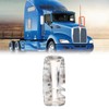 High Soar Chrome Door Mirror Cover for Kenworth T680, Side