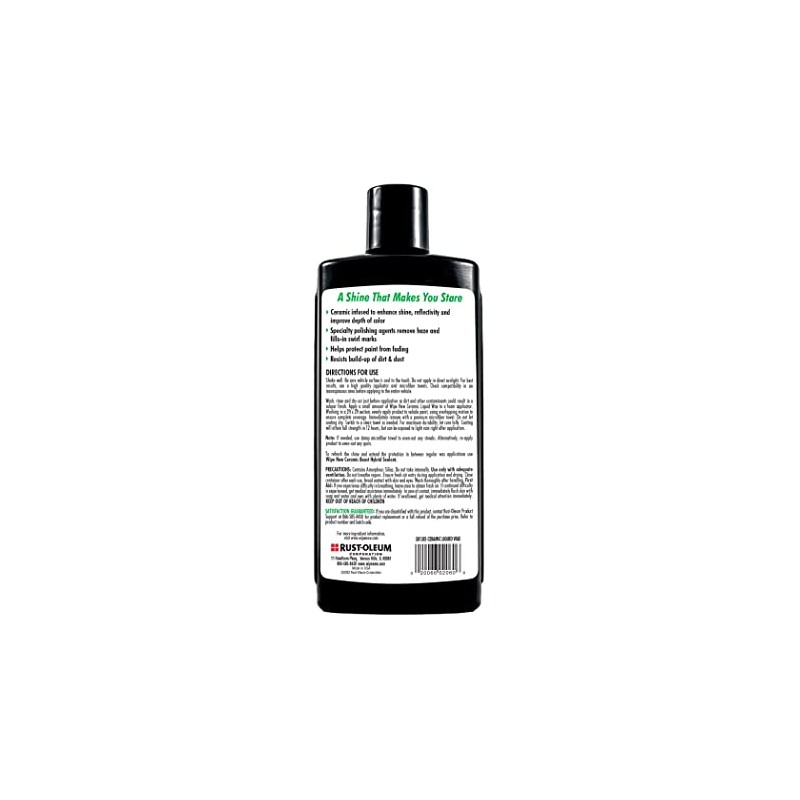 Wipe New Rust-Oleum 381385 Ceramic Liquid Wax, 16 oz