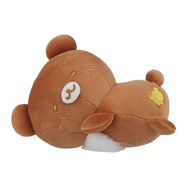 San-X Original Rilakkuma Honyagurumi Series Laydown Mochi Plush - 7" Chairoikoguma