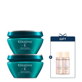Kerastase [Kerastase][Exclusive] Duo Set Therapiste Hair Mask 200ml [For extremely damaged hair/Treatment] / [케라스타즈][단독] 듀오 세트 테라피스테 헤어 마스크 200ml [극손상 모발용/트리트먼트]