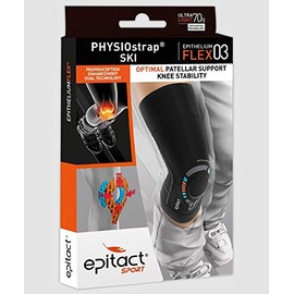 Kniebandage Ski epitheliumflex 03 M schwarz