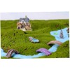 Blue Fairy Garden Set with Miniature Pond - Weatherproof Mini