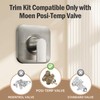 Replacement for Moen T2471BN Genta LX Posi-Temp Valve Shower Trim