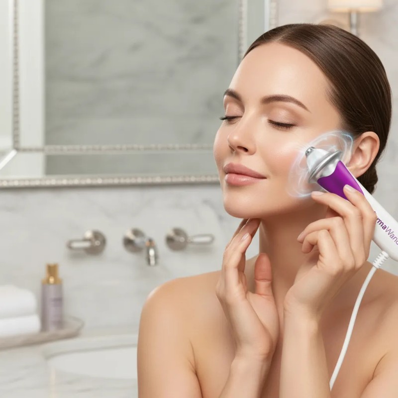 Dermawand Pro Rejuvenecedor Facial Antiarrugas Microcorrient