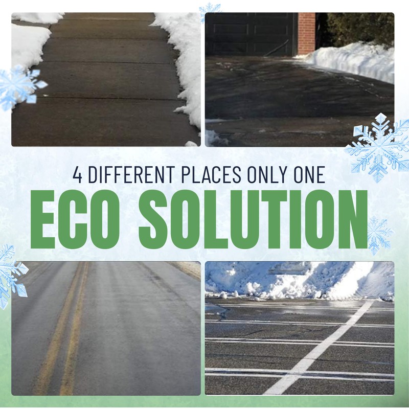 Organic Melt Premium Granular Ice Melt is a eco Friendly