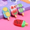 DOMG 16 Pcs Cute Fruit Shaped Ice Cream Erasers for