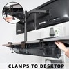 VIVO No Drill Clamp-on 36 inch Mesh Net Under Desk