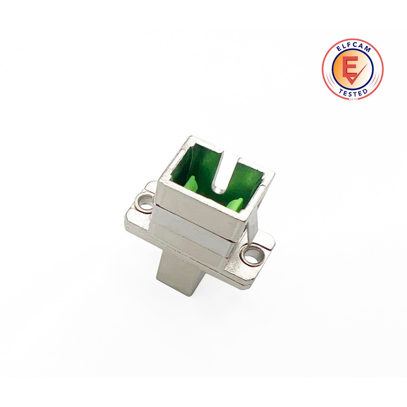Elfcam® - Fibre Optic Adapter LC/APC Female to SC/APC Female
