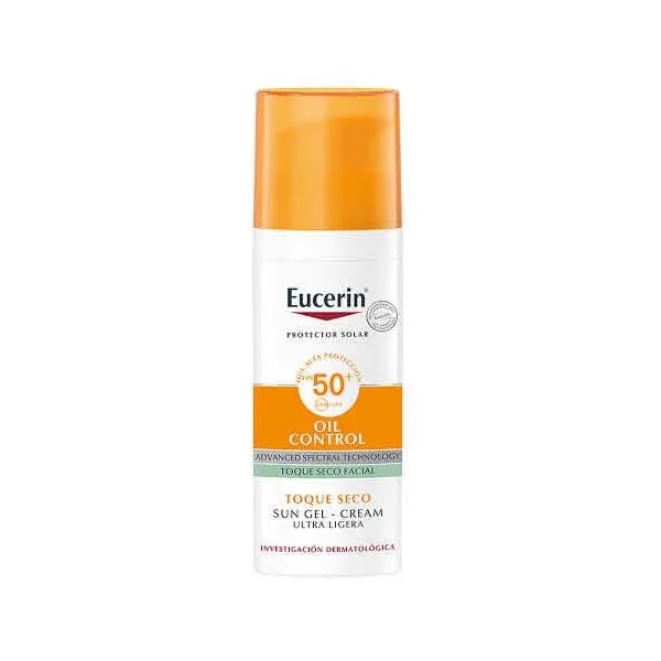 Eucerin Gel-cream Oil Control Toque Seco Facial Fps 50+