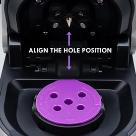 PRETYZOOM 2pcs Reusable Coffee Filter Cups, Fillable Pod Brew Pressure for Espresso Drip Machines