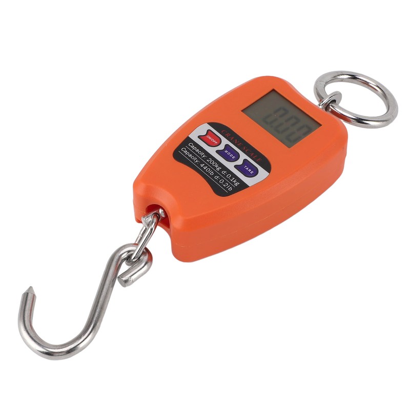 Portable Electronic Scale High Accuracy Digital Hanging Scale 200kg Weight