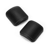 Opuiue 2PCS Brake and Clutch Pedal Pad, Anti-Slip Rubber Pedal