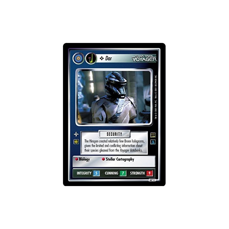 STAR TREK CCG 1E HA HOLODECK ADVENTURES DAR 62C