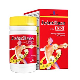 FARLONG JointEase with UC-II, Undenatured Type II Collagen, Glucosamine Hydrochloride, Chondroitin Sulfate, Joint Dietary Supplement | 60 Capsules