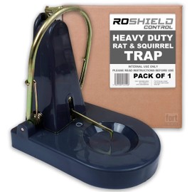 Roshield ROSHIELD 1x Nano Heavy Duty Rat Control Trap - Powerful Instant Killer Rodent Trap Solution for Treatment of Rats within Buildings