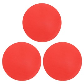 uxcell 3Pcs Rubber Jar Opener Grippers Pads, Multi-function Heat-insulated Non-Slip Grippers Pads for Jars, Kitchen Tool for Easy Opening (Red, Circle)