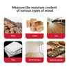 Digital Wood Moisture Meter ABS Wood Humidity Tester Light Weight