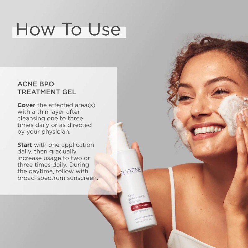 Glytone Gel De Tratamiento Bpo Para El Acné, Con Peróxido